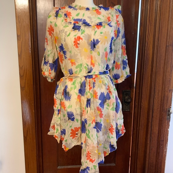 Alex McCall silk Get in line dress multicolor - Picture 3 of 13